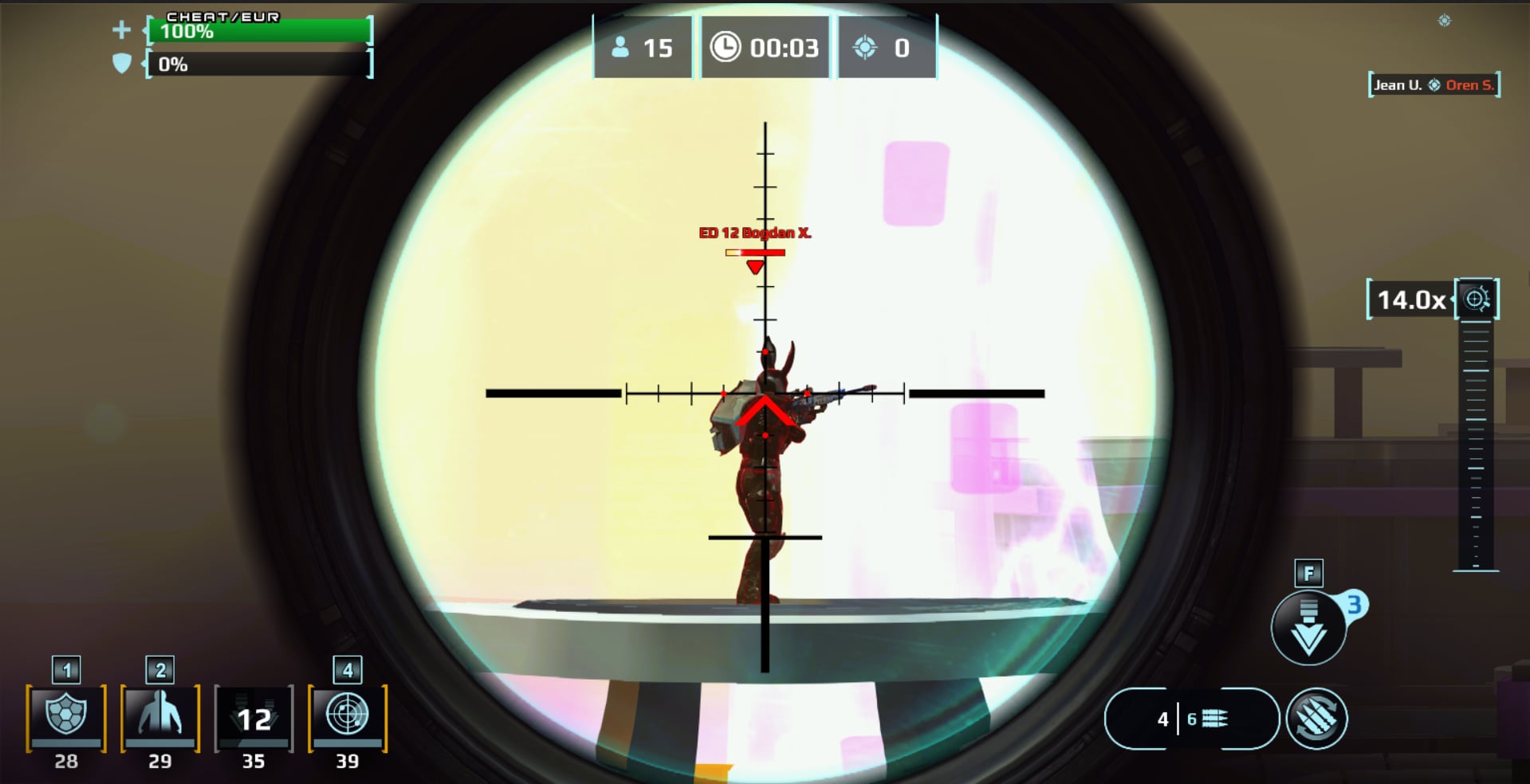 Arena Mode – Tactical Scope